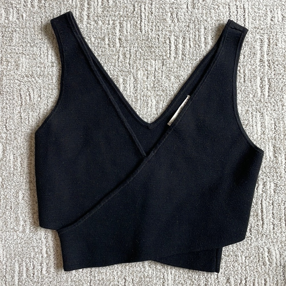 Abercrombie & Fitch Crossover Wrap Top